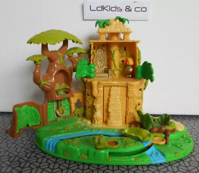 Polly Pocket BLUEBIRD 1998 DISNEY JUNGLE BOOK PLAYSET LE LIVRE DE LA JUNGLE P235