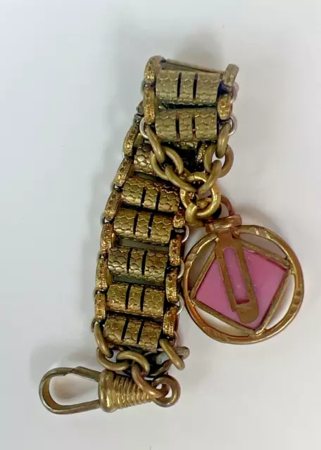 Antike Taschenuhrkette  um 1900 Uhrenkette Taschenuhr Kette Pocket Watch Cha 8-5