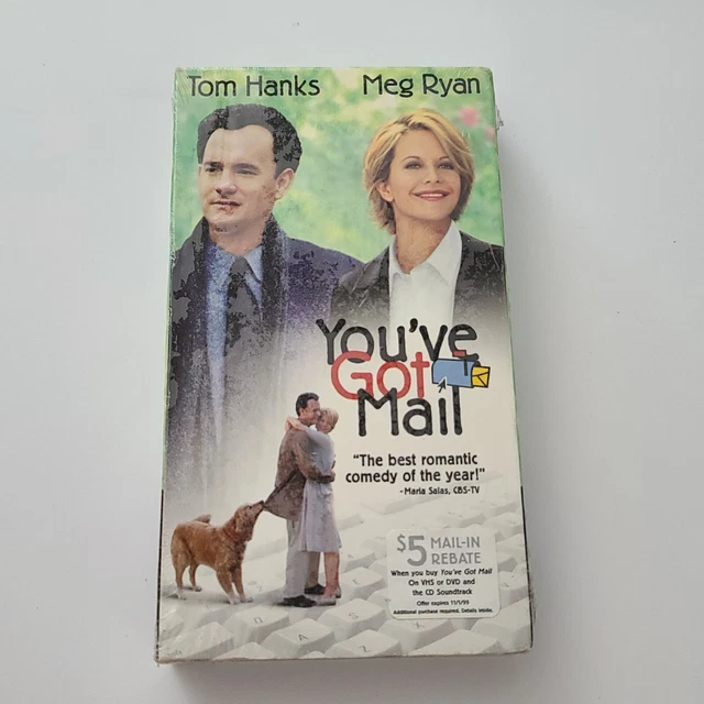 YOU'VE GOT MAIL / Movie (VHS, 1998) Tom Hanks Meg Ryan 5.00 PicClick