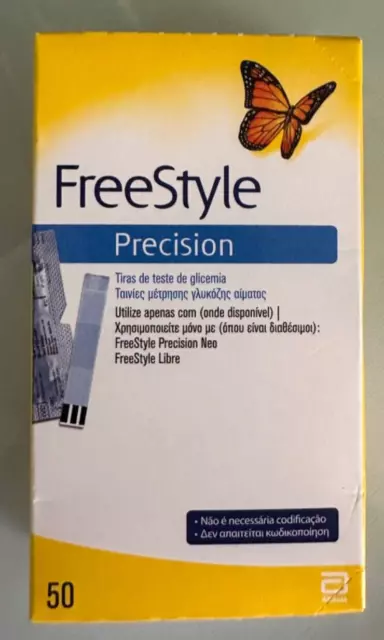 Freestyle Precision Blutzucker Teststreifen 50 Stück