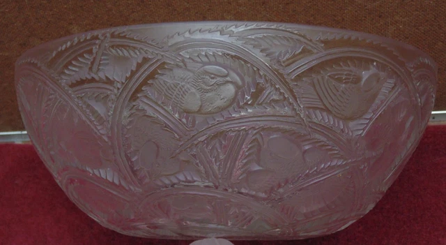 Grand Saladier En Verre Duralex - Diamètre 28 Cm - Vintage - Occasion En Bon état