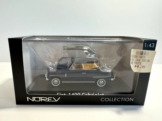 NOREV - PLASTIQUE / Plastic - Fiat 1500 - Cabriolet - Ref 66 - EUR 28