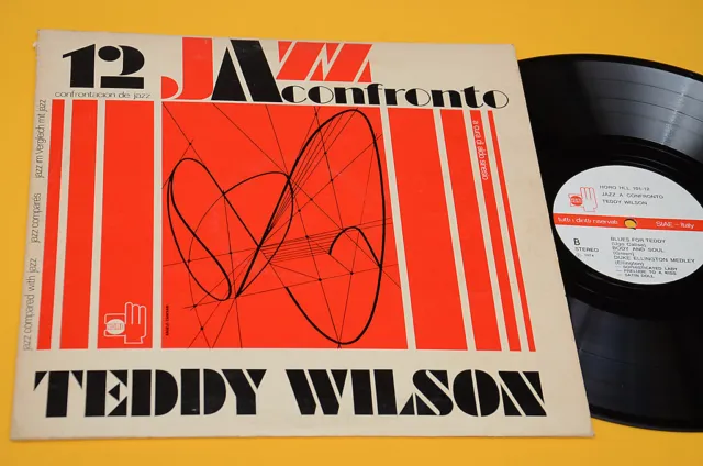 Teddy Wilson Ugo Calise Lp Jazz A Confronto Orig Italy 1974 Nm ! Top Audiofili
