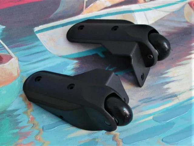 Wheels Replacement for Luggage Suitcase Travel Bag Computer Case 1 Pair