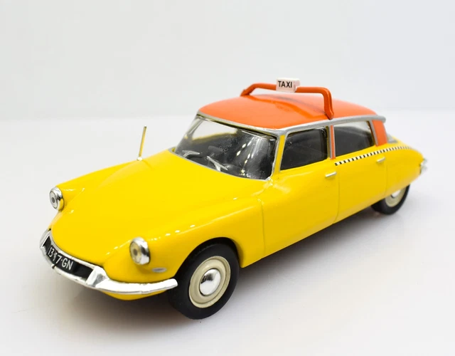 Miniature Citroën DS21 Tissier 1/43 Classiques - Vert/Jaune - édition Limitée 1016 - Occasion