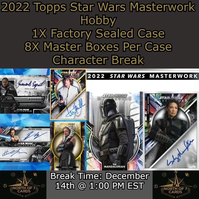 Koska Reeves 2022 Topps Star Wars Masterwork Hobby 1X Case Character Break #2