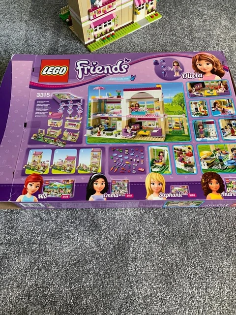 LEGO FRIENDS 3315 Olivia s House Instructions Boxed Complete