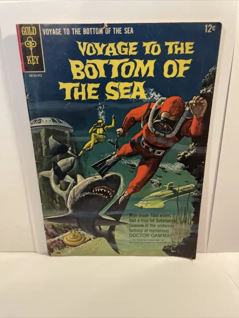 Silver Age Gold Key Comics Voyage To The Bottom Of The Sea No.1 1964, VG/FN