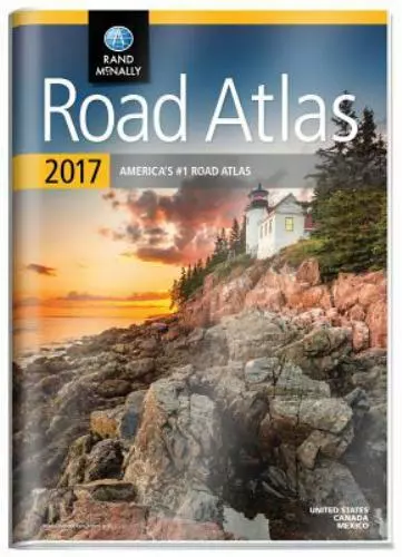 Rand McNally 2017 Gift Road Atlas [Durable vinyl cover] [Rand Mcnally Road Atlas
