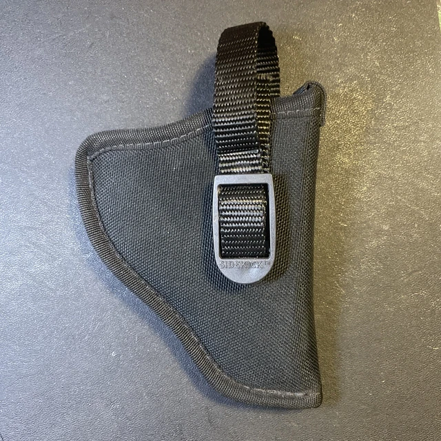 Uncle Mikes Sidekick Sz 0 RH OWB Revolver Holster Colt Ruger S&W Taurus (F0685)