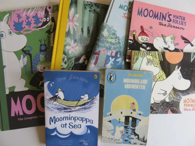 Jansson　EDITION　Tove　strips　Finn　incl　PicClick　MOOMIN　Family　£45.00　UK　BOOKS　comic　bundle　SPECIAL