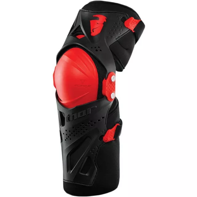 Ginocchiere Knee Guard Thor Force Xp Youth Nero-Rosso Tg.xxs/Xs