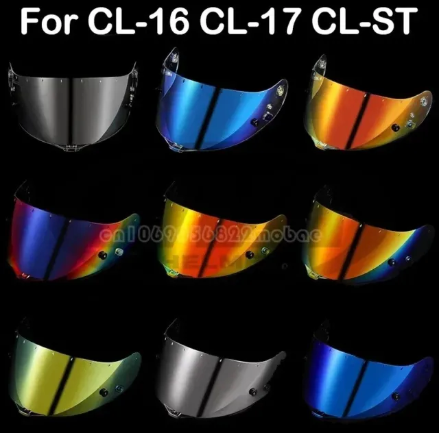 New HJ-09 Helmet Visor Lens For HJC CL-16 CL-17 CS-R1 CS-R2 CS-15 TR-1 FG-15