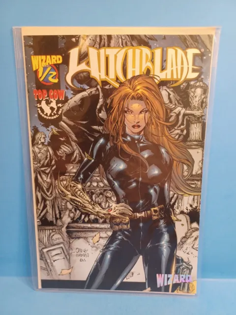 Wizard # 1/2 Witchblade  2000 Top Cow from Wizard Magazine #113 with Certificate