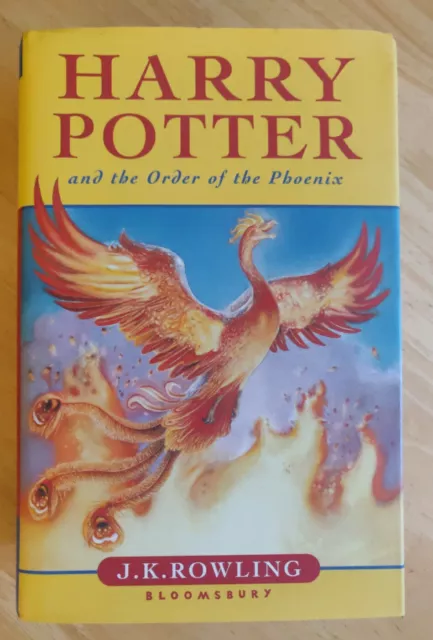 Harry Potter and the Order of the Phoenix, First 1st Edition Print