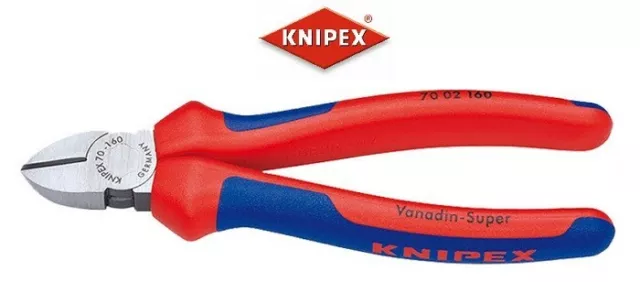 Alicate Knipex corte diagonal 7002 180mm