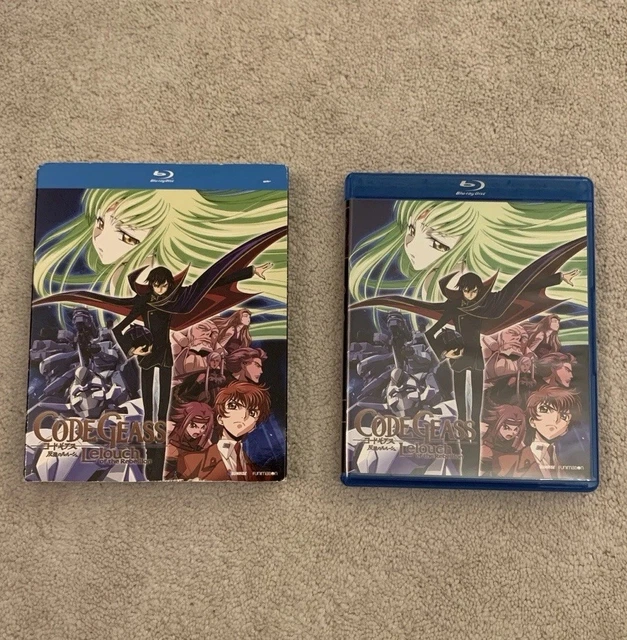 CODE GEASS: LELOUCH Of The Rebellion Season 1 Blu-Ray w/ Slipcover ...