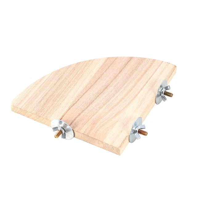 Holz Papagei Vogel Käfig Sitzstangen Stand Plattform Pet Parakeet Budgie Toys