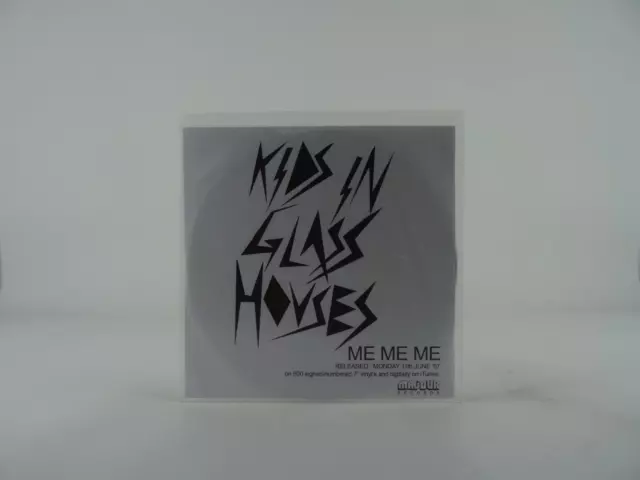 KIDS IN GLASS HOUSES ME ME ME (A40) 2 Track Promo CD Single White Sleeve MAJOUR