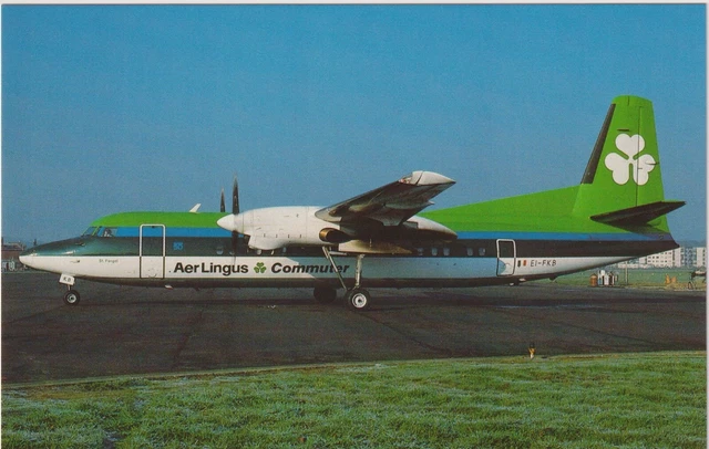 AER  LINGUS  -  COMMUTER                 -              Fokker  50