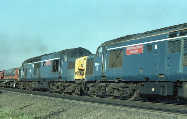ORIGINAL 35MM NEGATIVE of class 37s £1.15 - PicClick UK