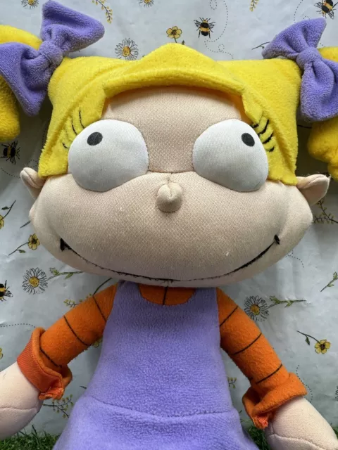 Rugrats Angelica 17” Plush Soft Toy Doll Rare Universal Studios 2002 Version 3