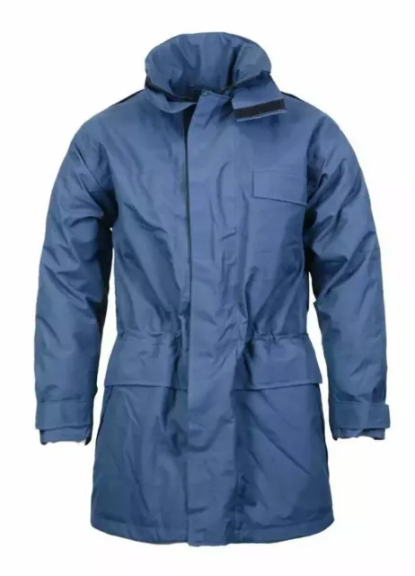 RAF GoreTex Jacket Waterproof Weather British Army Blue Military Surplus