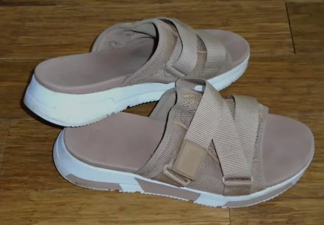 Fitflop Womens Sandal Size 8 Neoflex Neoprene Alyssa Slide Shoes Blush Pink
