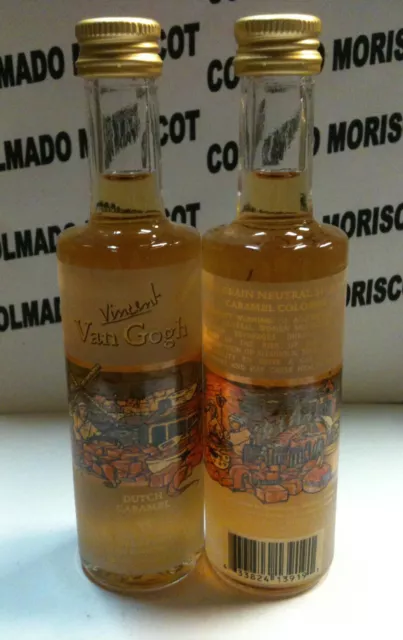 VODKA VINCENT VAN GOGH CARAMEL 50ml 35% cristal miniatura mignonette minibottle