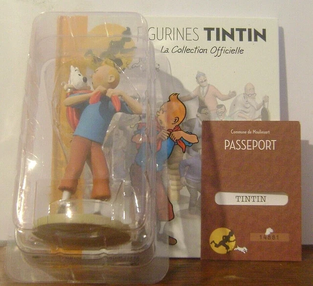 pin's TINTIN ET MILOU AU CLAIR DE LUNE CORNER HERGE 172 TINTIN