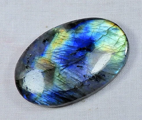 Natural Blue Multi Flash Labradorite Oval Cabs Loose Gemstone HB32-46 q272