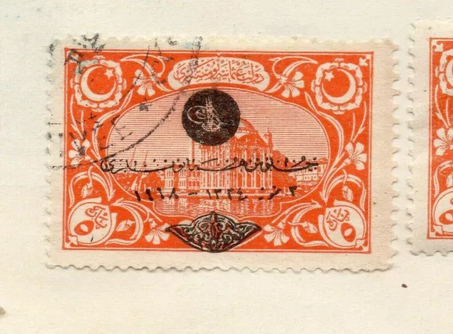 Turkey 1919 Early Issue Fine Used 5p. Surcharged NW-178841