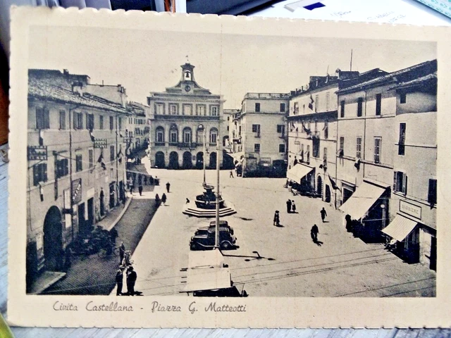 civita Castellana Piazza G. Matteotti Animata Viaggiata