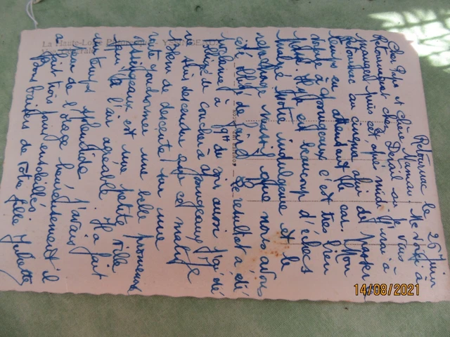 CPA Yssingeaux, Haute Loire, general view, written, good condition.  Q 2