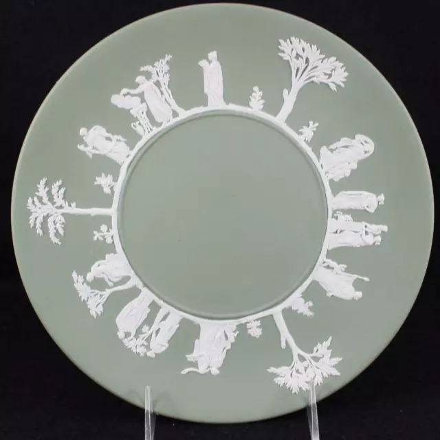 Wedgwood Crème Sur Celadon - Gâteau Plaque