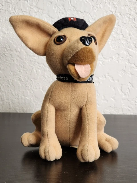 7 Inch Yo Quiero Taco Bell Stuffed Plushie Chihuahua Dog Toy Beret Applause