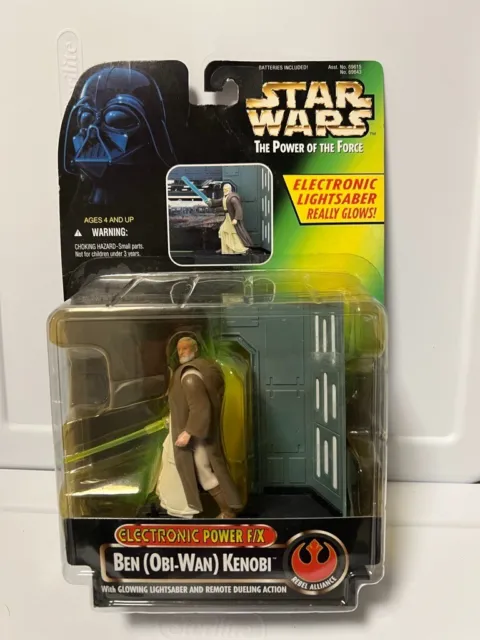 Kenner Star Wars Electronic Power F/X Ben Obi-wan Kenobi Nuevo en paquete