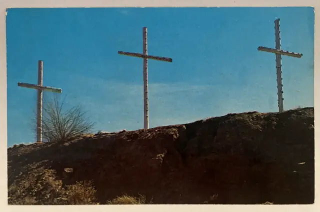 City of The Crosses, Las Cruces, New Mexico NM, Vintage Postcard