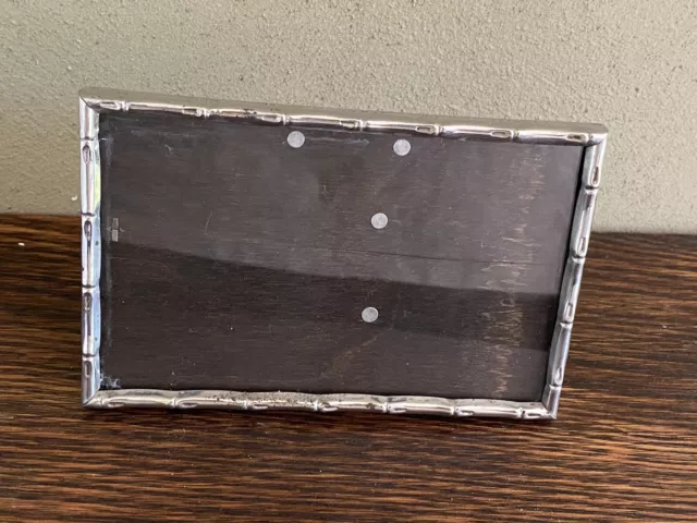 Rare STAYBRITE Art Deco Steel Photo Frame made in England Early Mid 20th century