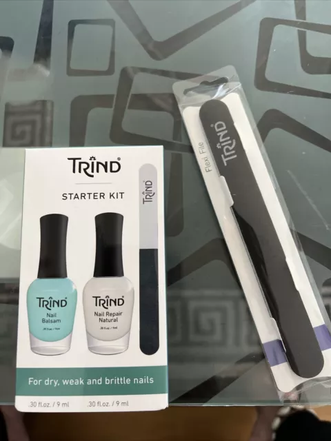 Trind Starter Kit - Nail Balsam und Nail Repair Natural 2x9ml