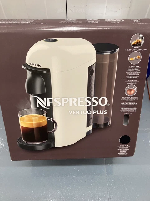 NESPRESSO VERTUO PLUS Coffee Machine Model GCB2 Black £75.00 - PicClick UK