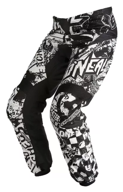 Oneal Youth Element Wild MX Pant - Black White - Size 2/3