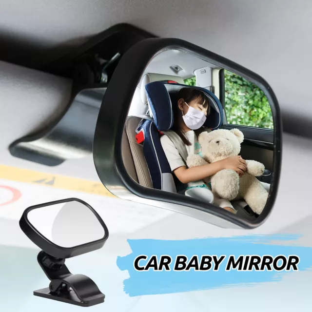 New- Forward Facing Kids, Baby Seat & Child Car Interior Rear View Safety Mirror