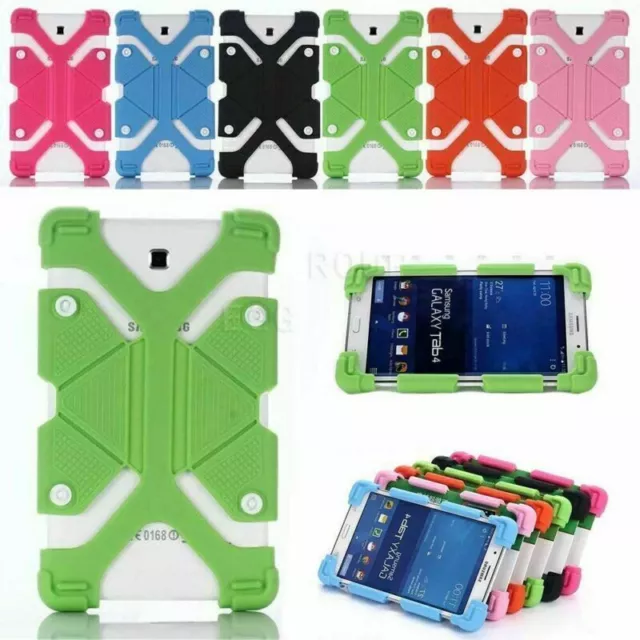 For Laser LESHP 10 Inch Android Tablet Adjustable Shockproof Silicone Case Cover