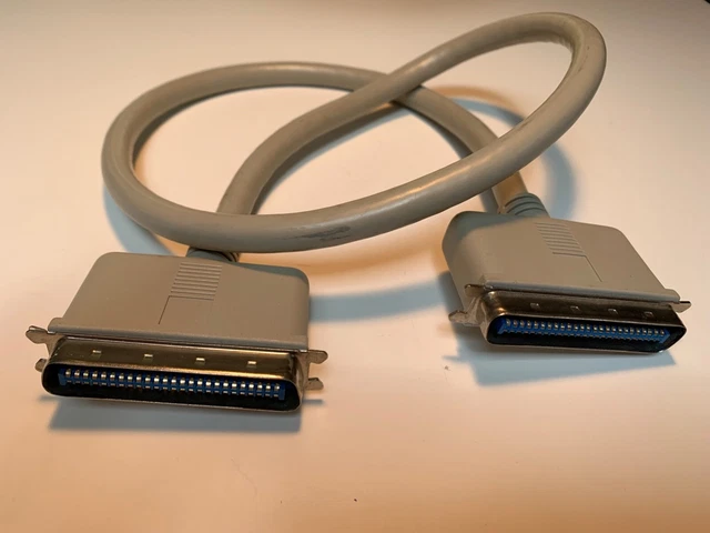 36" Low Density 50 pin Male to 50 pin Male Scsi Cable