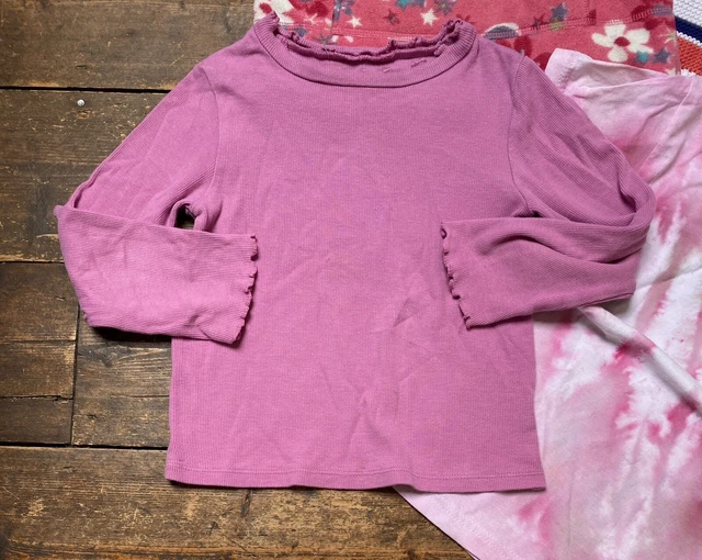 Girls bundle age 5-6 years TU M&S jeans fleece tshirt jumper dress top 7