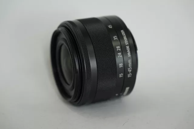 📸  Canon EF-M 15-45 mm F/3.5-6.3 IS STM Objektiv (Graphit-Grau) 📸 EOS M