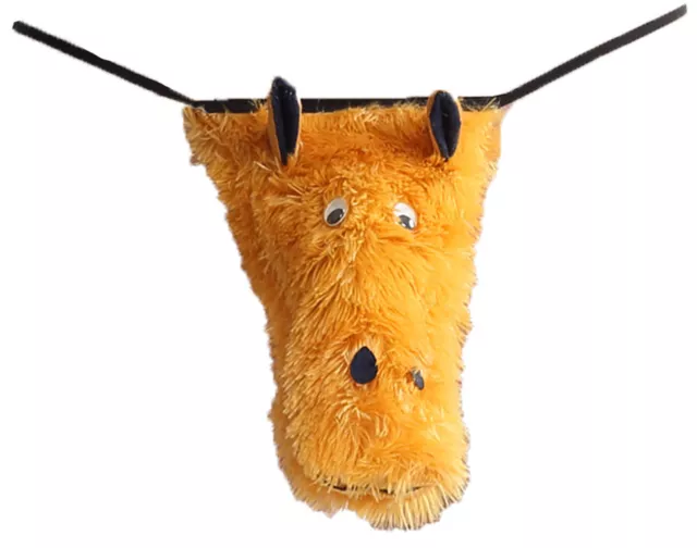 MENS SEXY FUN Novelty Furry Horse Posing Pouch G-String Thong