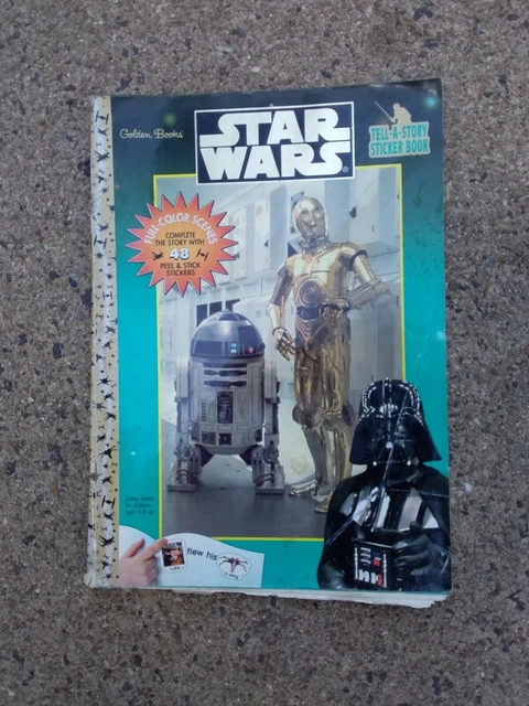 starwars sticker book