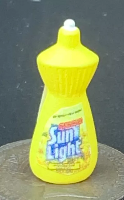 1:12 Échelle Vide Plastique Lumière Du Soleil Vaisselle Liquid Tumdee Poupées